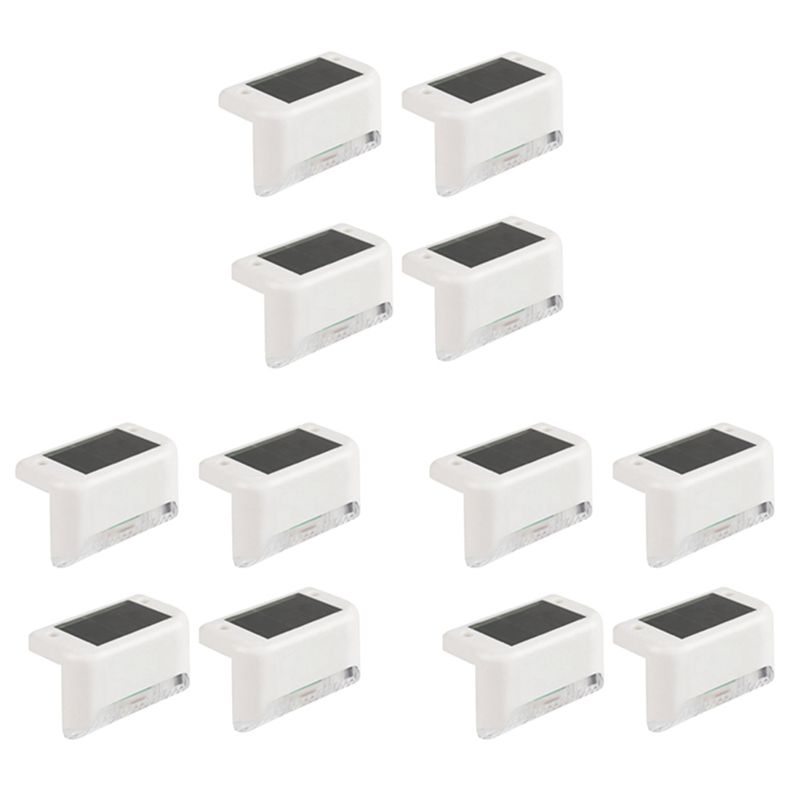 Outdoor Lighting For Fence - ABVG-12 stuks LED Solar Tuinlampen voor