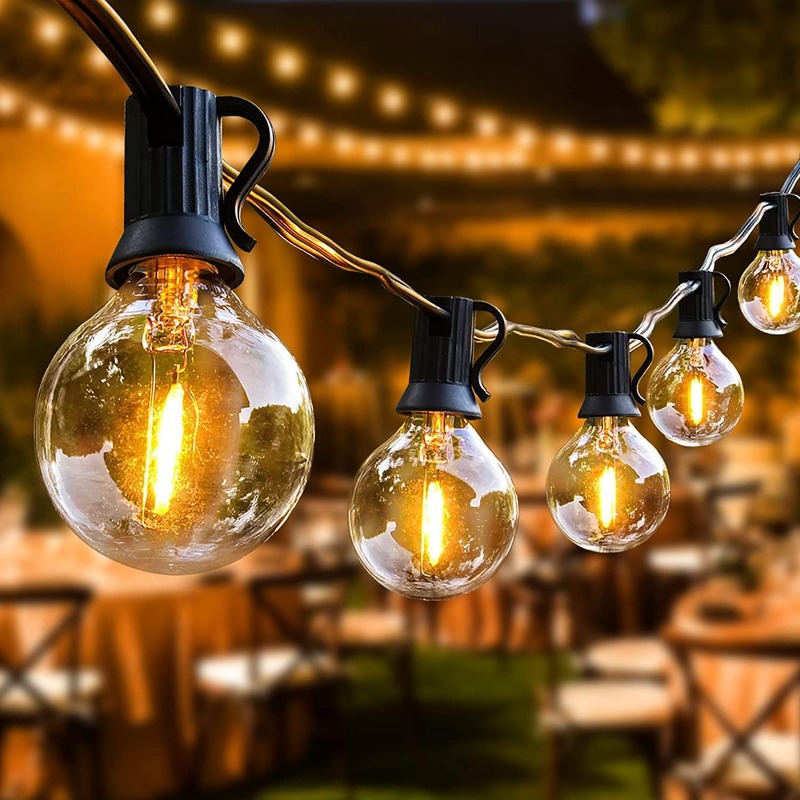 Lighting Wedding Outdoor - LED-lichtsnoer met bolvormige lampen – buitenlichtsnoer