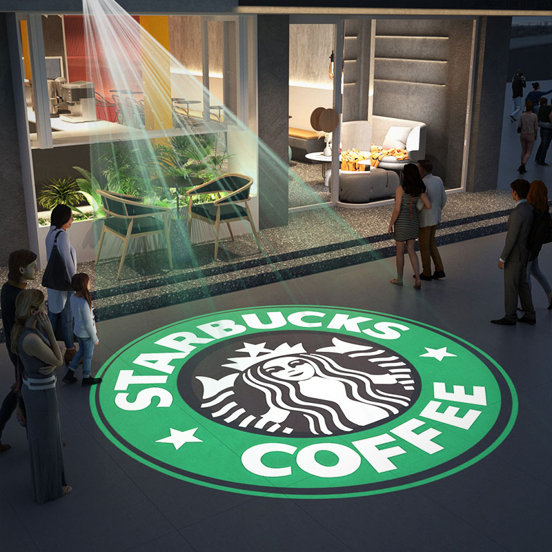 Outdoor Lighting Logo - STLF Logo Projector Gratis Aangepaste Reclameverlichting