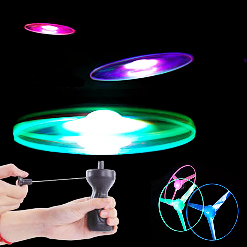 Lighting Wedding Outdoor - 9A-Luminous Flying Disc Propeller Speelgoed LED