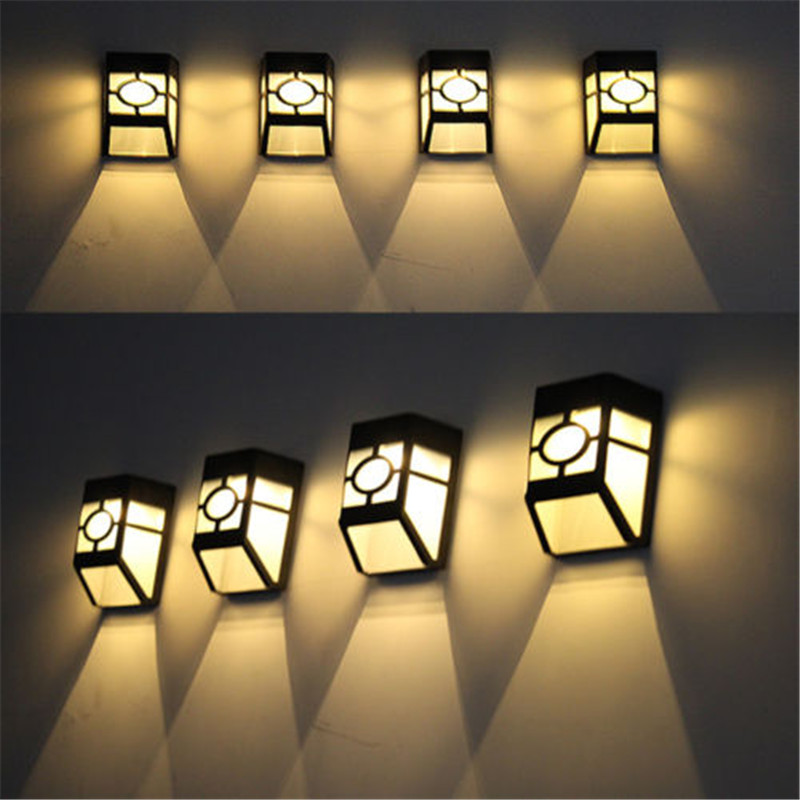 Outdoor Lighting For Fence - Zonne-energie Wall Mount Led Light Outdoor