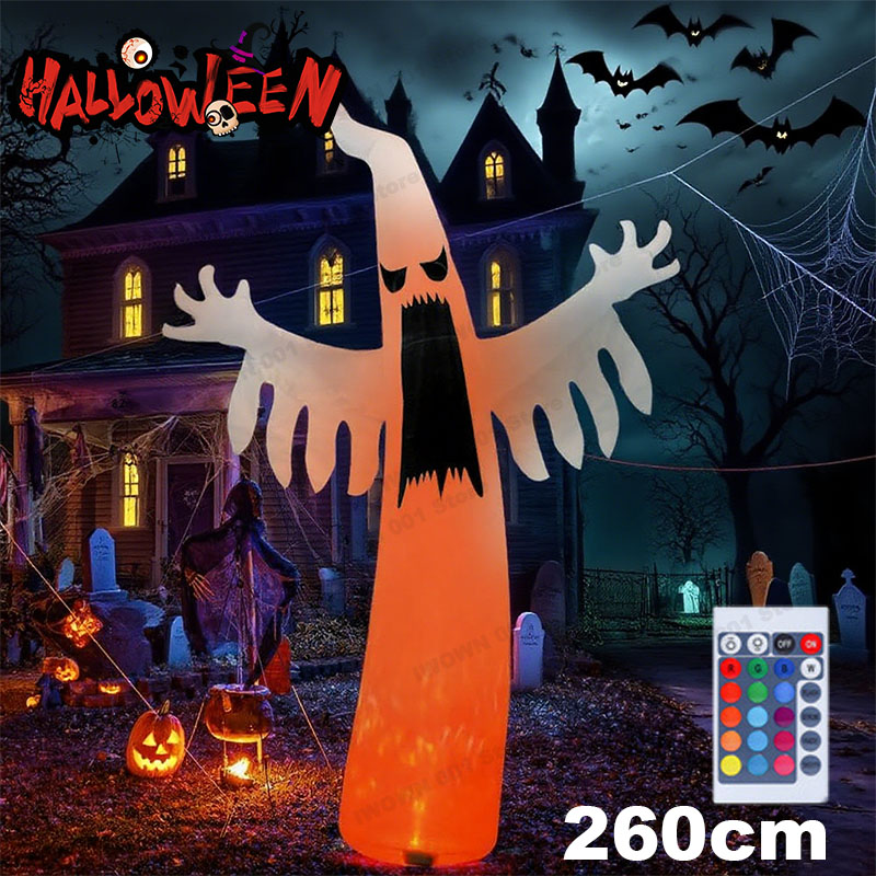 Lighting Wedding Outdoor - Halloween Opblaasbare Enge Spook met LED