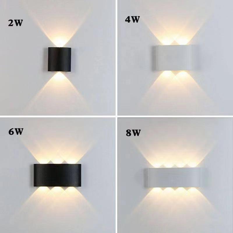 Outdoor Lighting Up And Down - LED Wandlamp Led Aluminium Outdoor Indoor