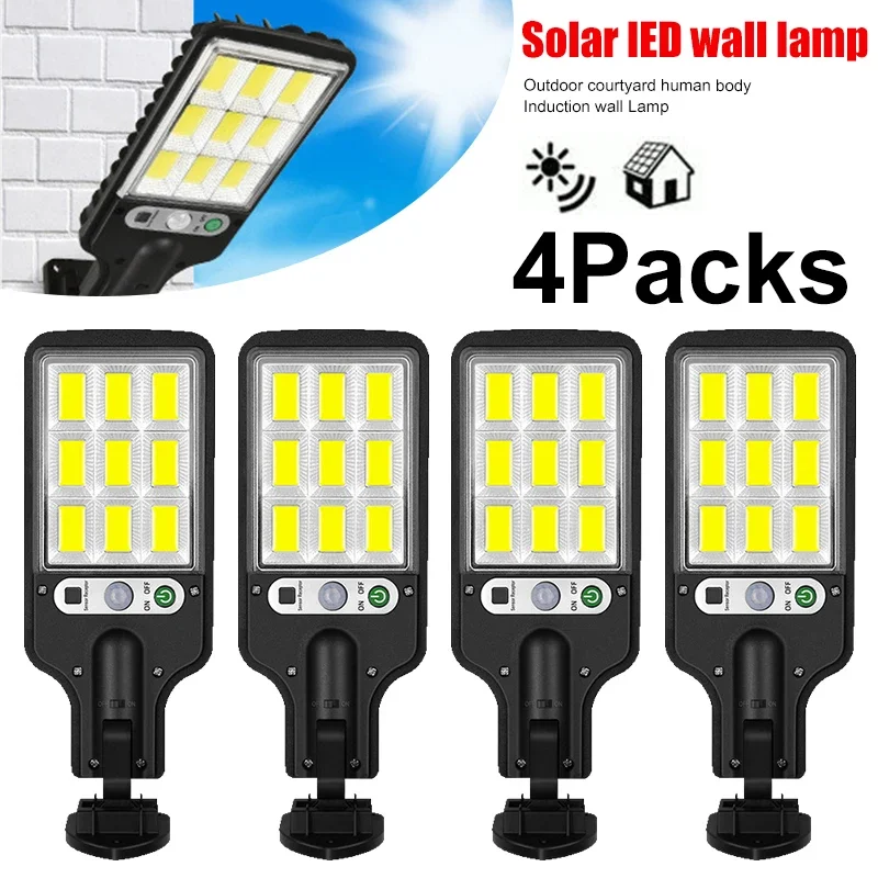 Wall Lighting Outdoor - Krachtige LED Solar Buitenlamp voor Tuinmuur,
