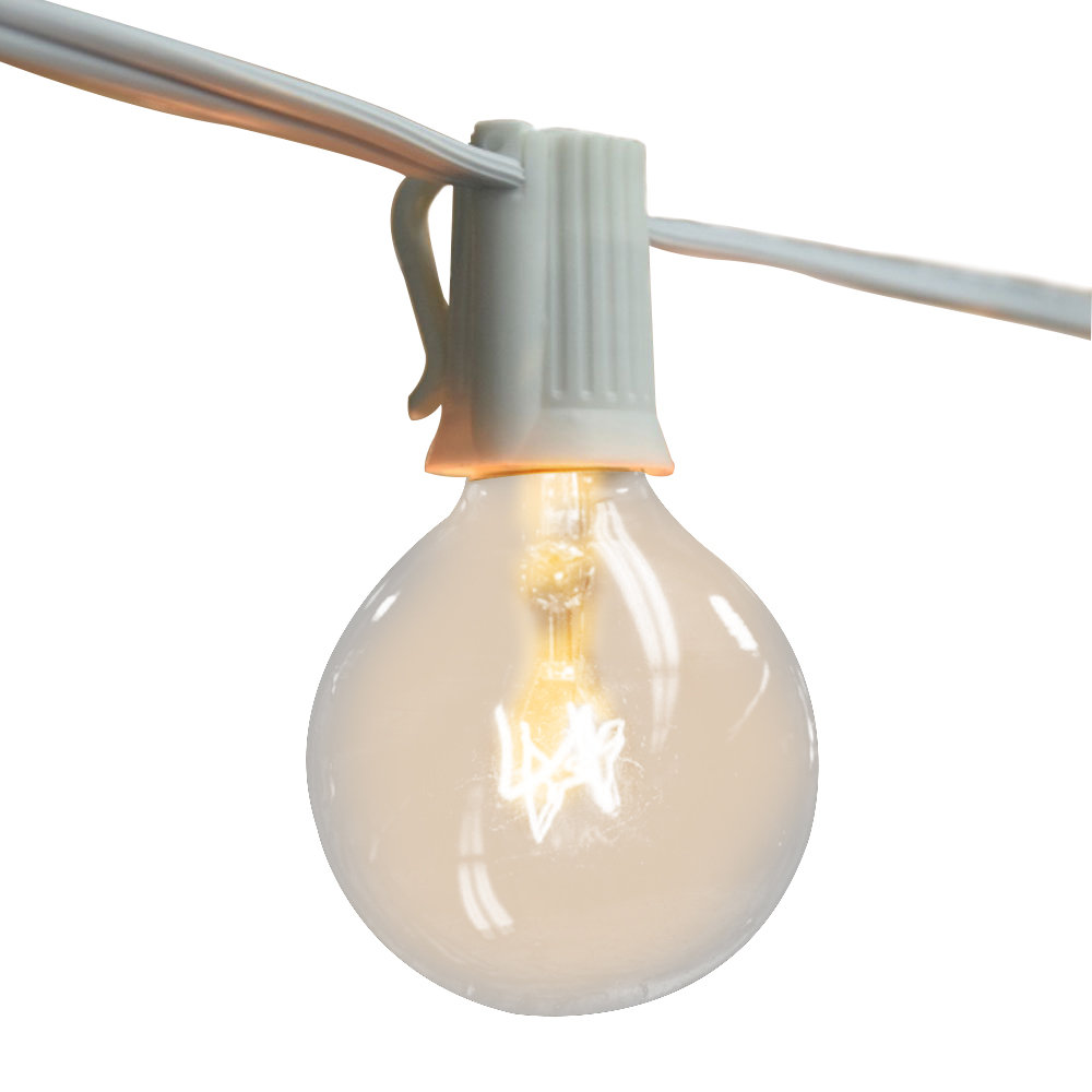 Lighting Wedding Outdoor - Vintage G40 heldere lampjes lichtsnoer 8M