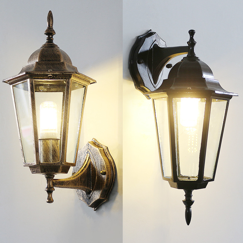 Outdoor Lighting Up And Down - Europese stijl retro led-wandlamp buiten waterdichte