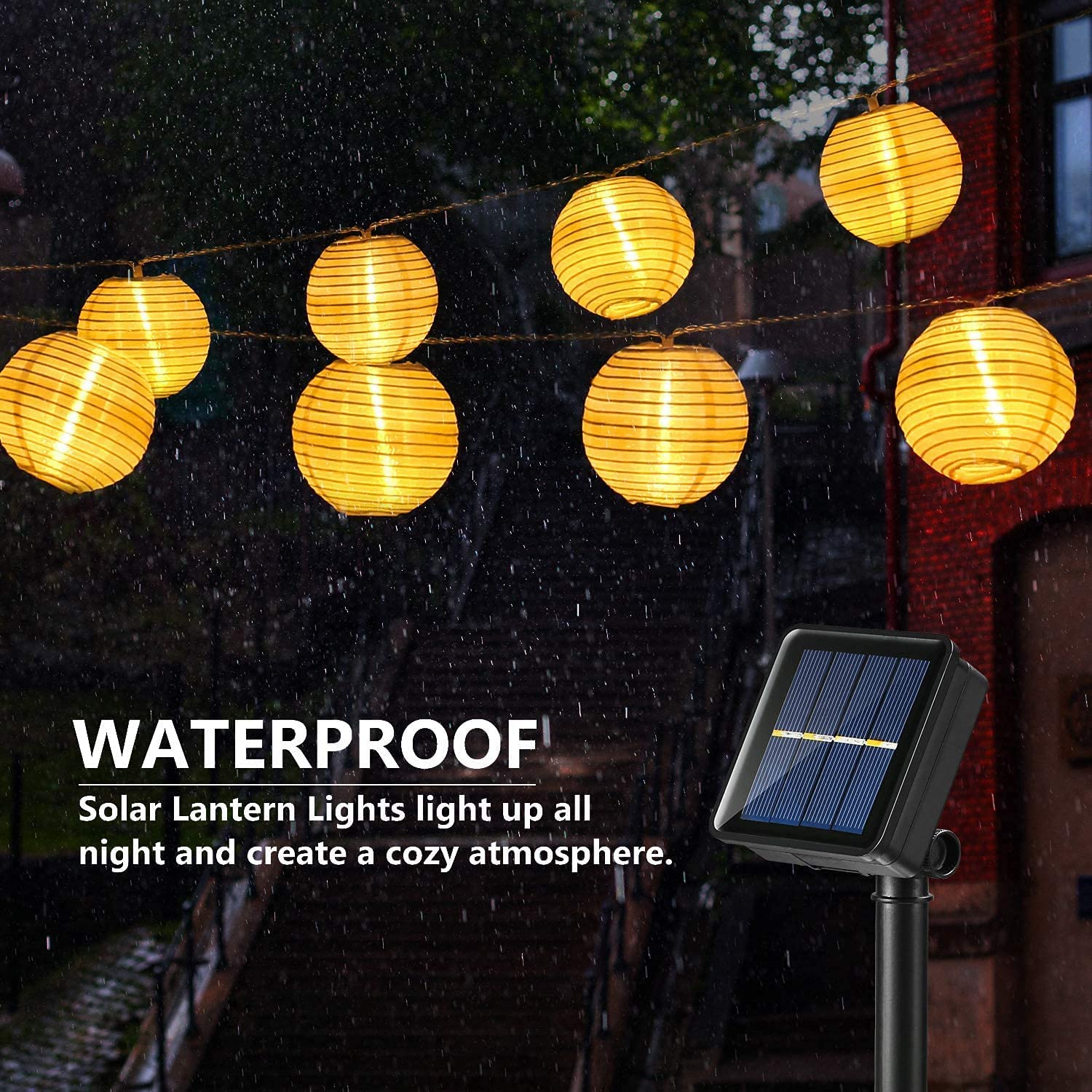 Waterdichte Lantaarn Solar Str - Outdoor Lighting For Gazebo recensie en prijs