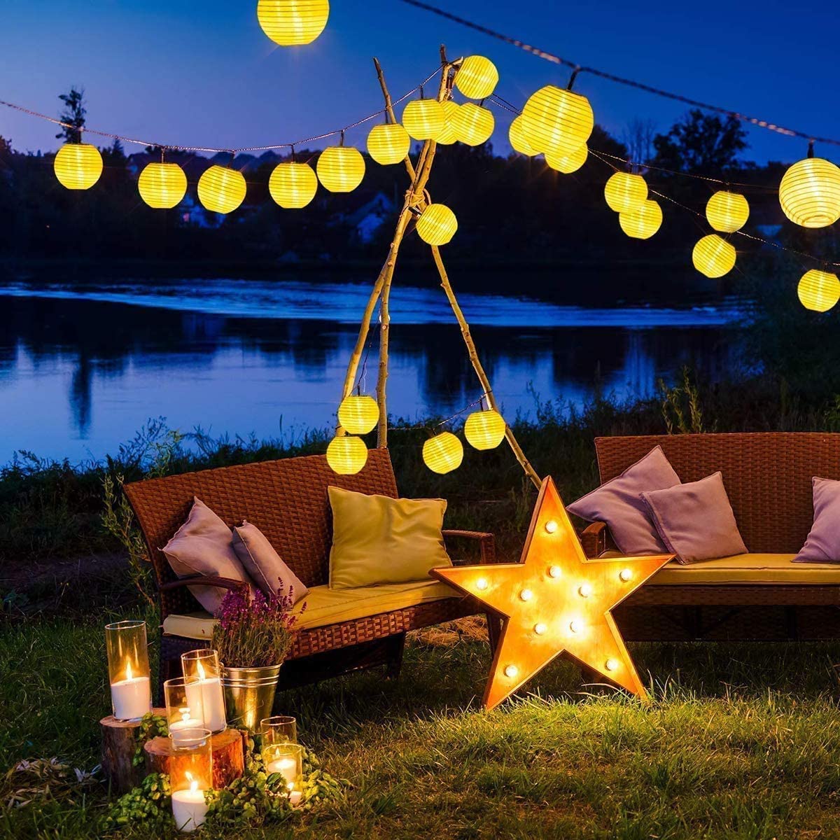 Waterdichte Lantaarn Solar Str - Outdoor Lighting For Gazebo recensie en prijs