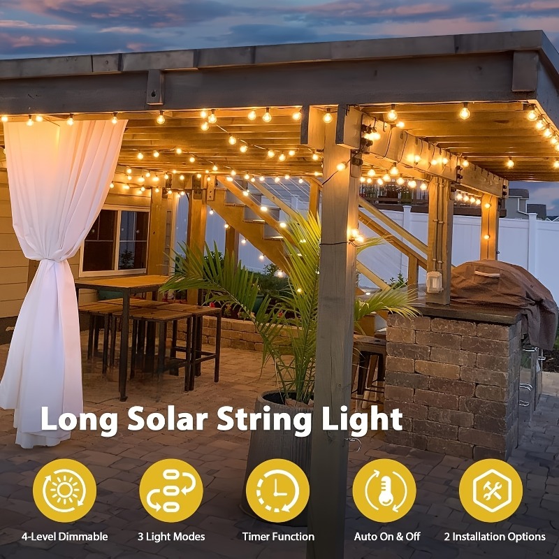 64FT G40 Solar-aangedreven dim - Outdoor Lighting For Fence recensie en prijs
