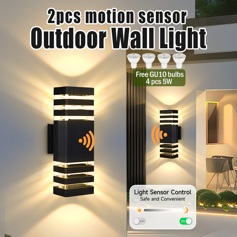 Sensorlicht Buitenwandlamp GU1 - Outdoor Lighting Up And Down recensie en prijs