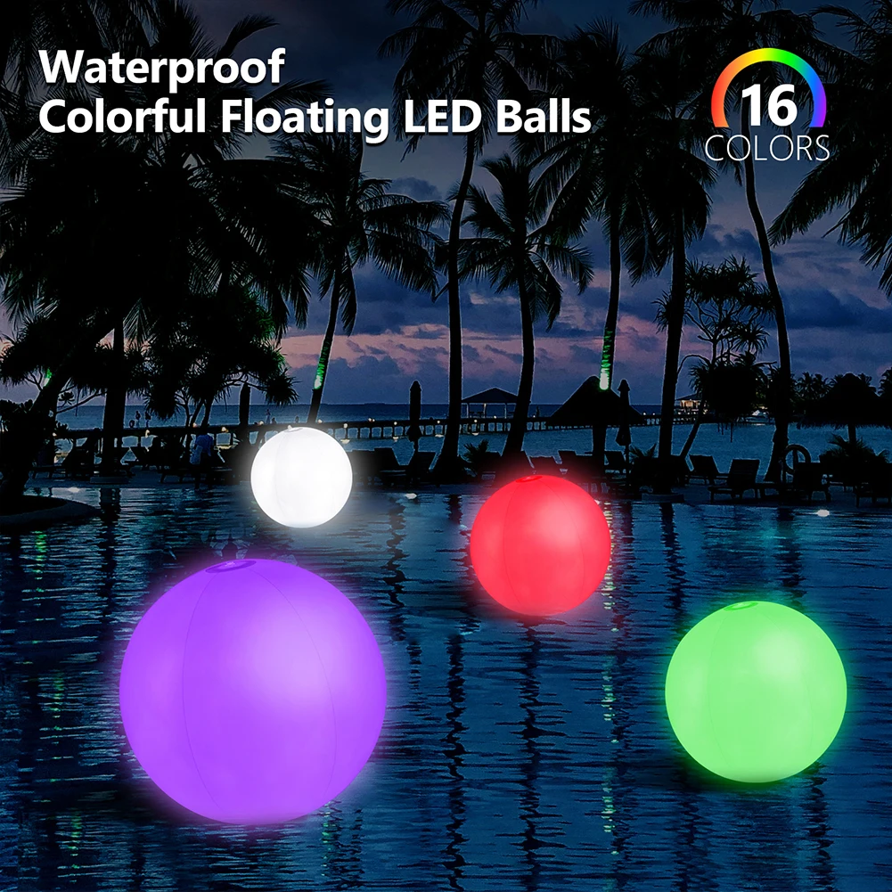 Opblaasbare Zwembad Strandbal  - Outdoor Lighting Around Pool recensie en prijs