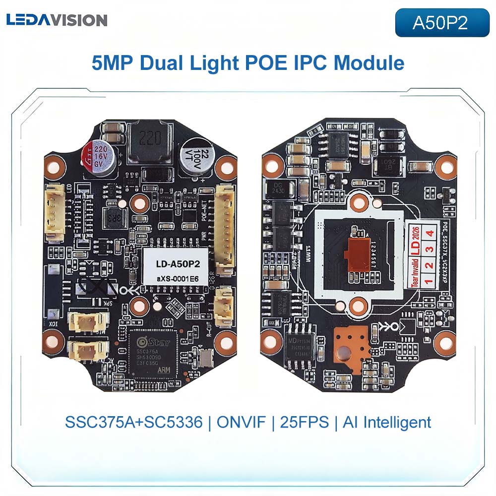 A50P2 5MP POE IP Camera Board  - Outdoor Lighting No Electricity recensie en prijs