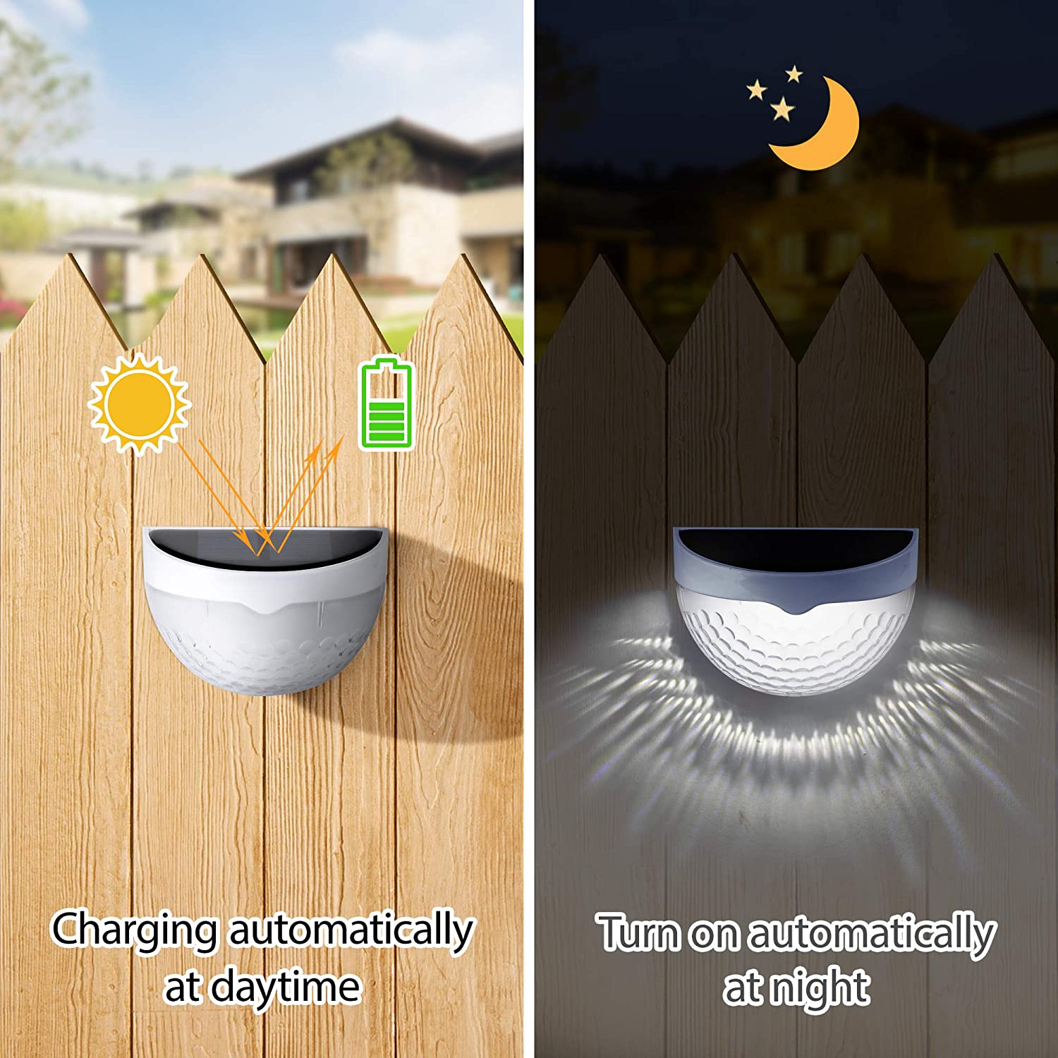 LED-zonnelicht Buitenwandlampe - Outdoor Lighting For Gazebo recensie en prijs