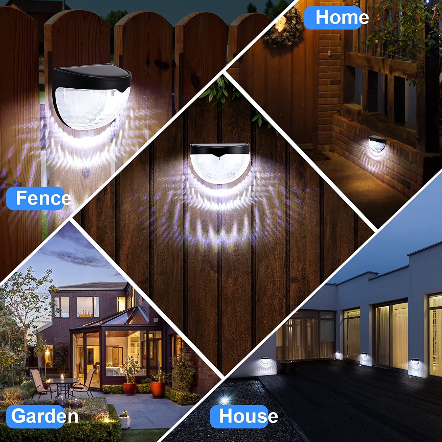 LED-zonnelicht Buitenwandlampe - Outdoor Lighting For Gazebo recensie en prijs