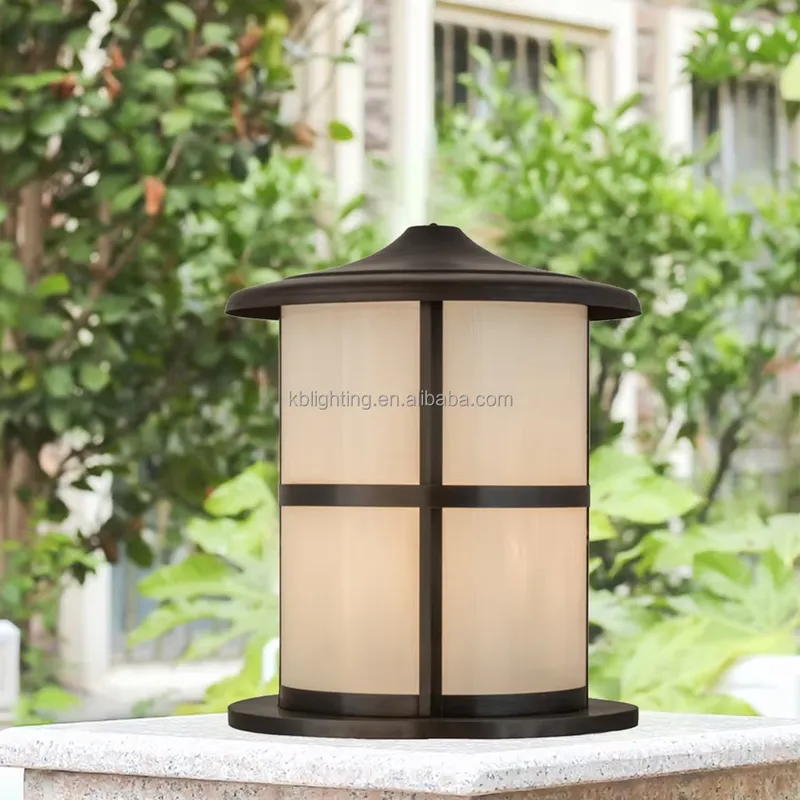 Poortlamp, paallampen, buitenv - Outdoor Lighting For Fence recensie en prijs