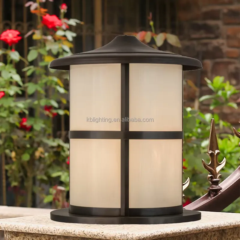 Poortlamp, paallampen, buitenv - Outdoor Lighting For Fence recensie en prijs