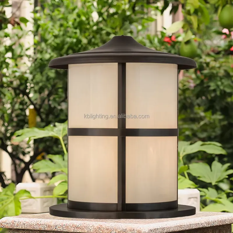Poortlamp, paallampen, buitenv - Outdoor Lighting For Fence recensie en prijs