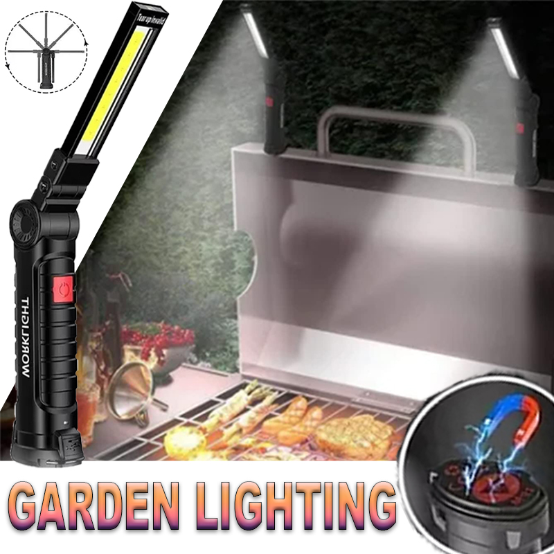 Draagbare LED-zaklamp met magn - Outdoor Lighting Repair recensie en prijs