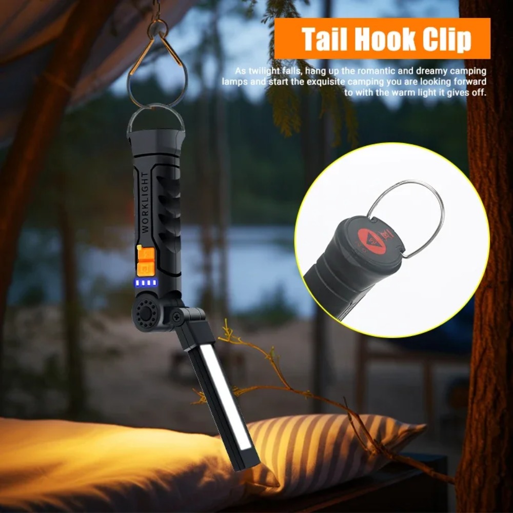 Draagbare COB LED-zaklamp USB  - Outdoor Lighting Landscape recensie en prijs
