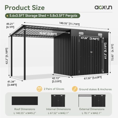6x4FT Buitenberging & Hardtop  - Outdoor Lighting For Gazebo recensie en prijs