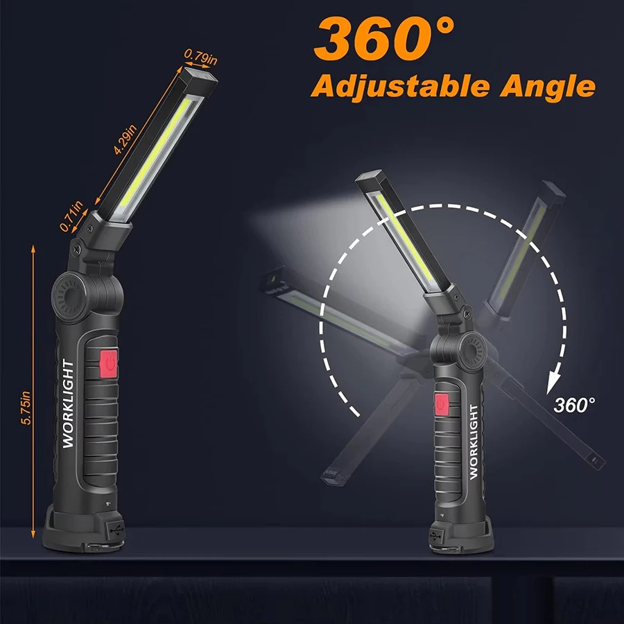 Oplaadbare magnetische werklam - Outdoor Lighting Lanterns recensie en prijs