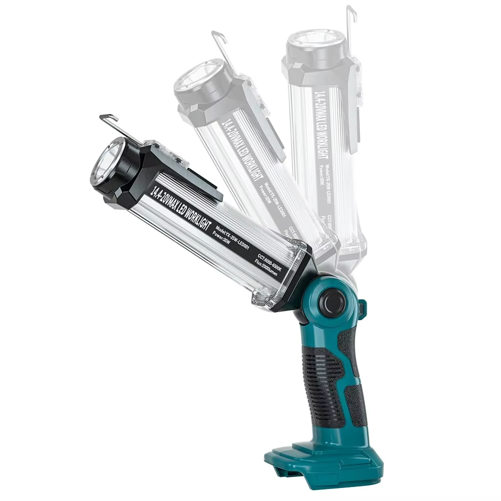 2000LM LED Werklamp voor Makit - Outdoor Lighting Up And Down recensie en prijs