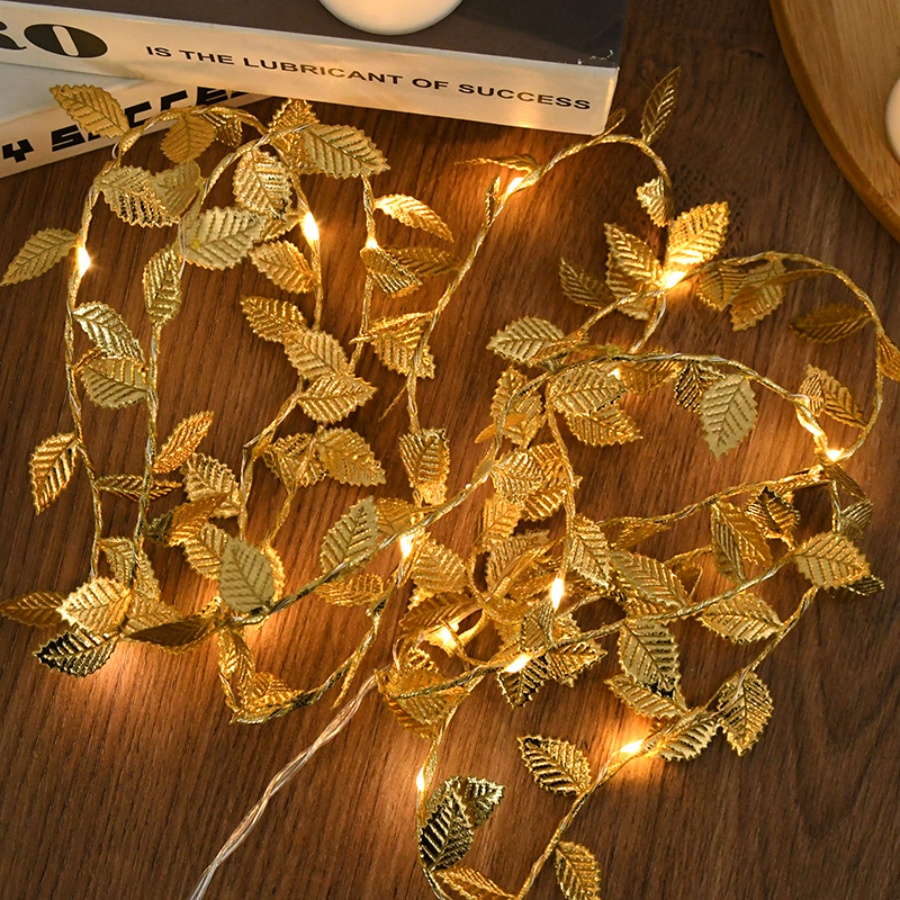 Gouden blad rotan koperdraad l - Lighting Wedding Outdoor recensie en prijs