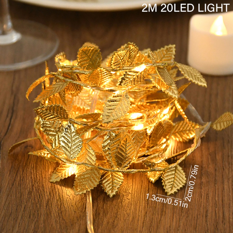 Gouden blad rotan koperdraad l - Lighting Wedding Outdoor recensie en prijs