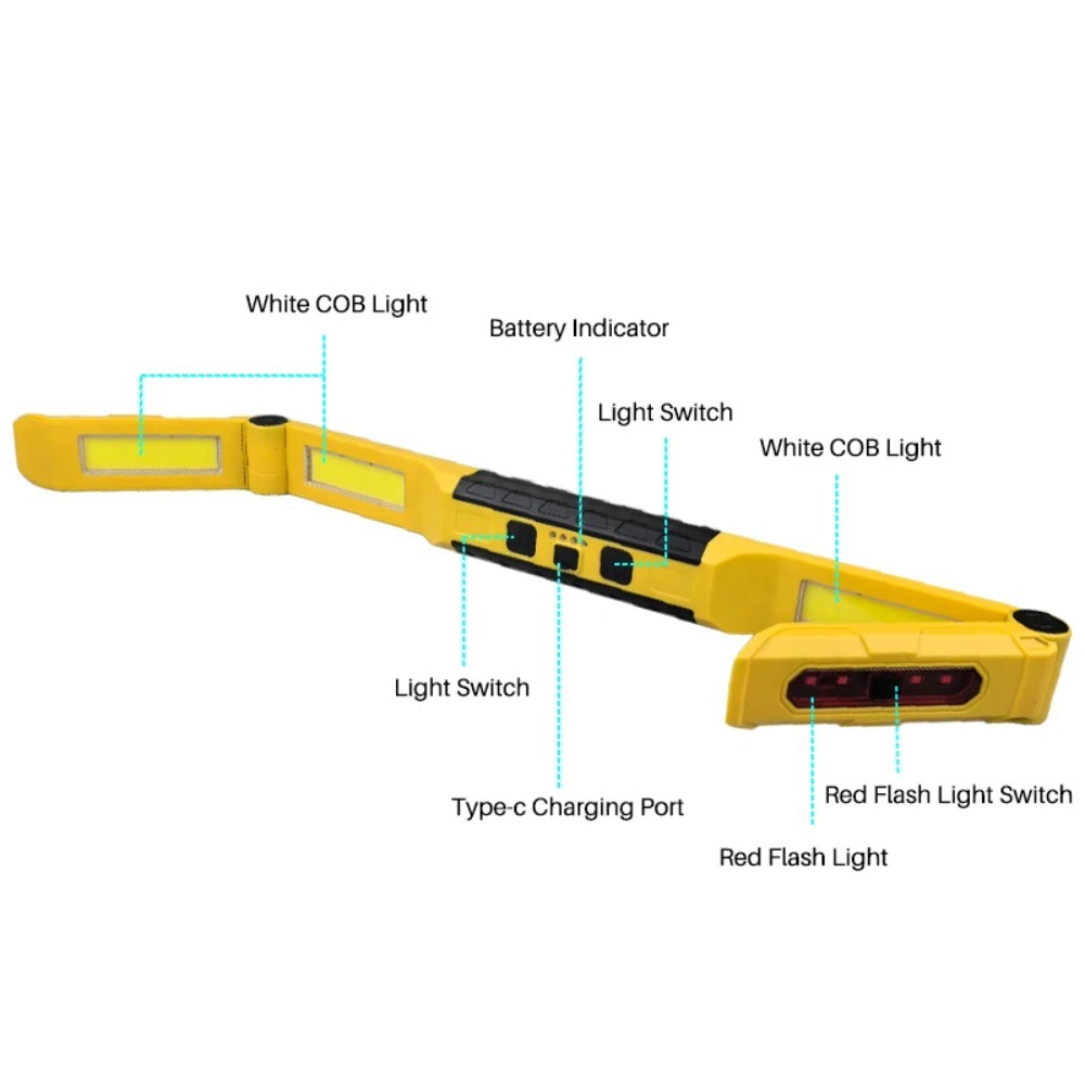 Draagbare COB magnetische LED- - Outdoor Lighting Repair recensie en prijs