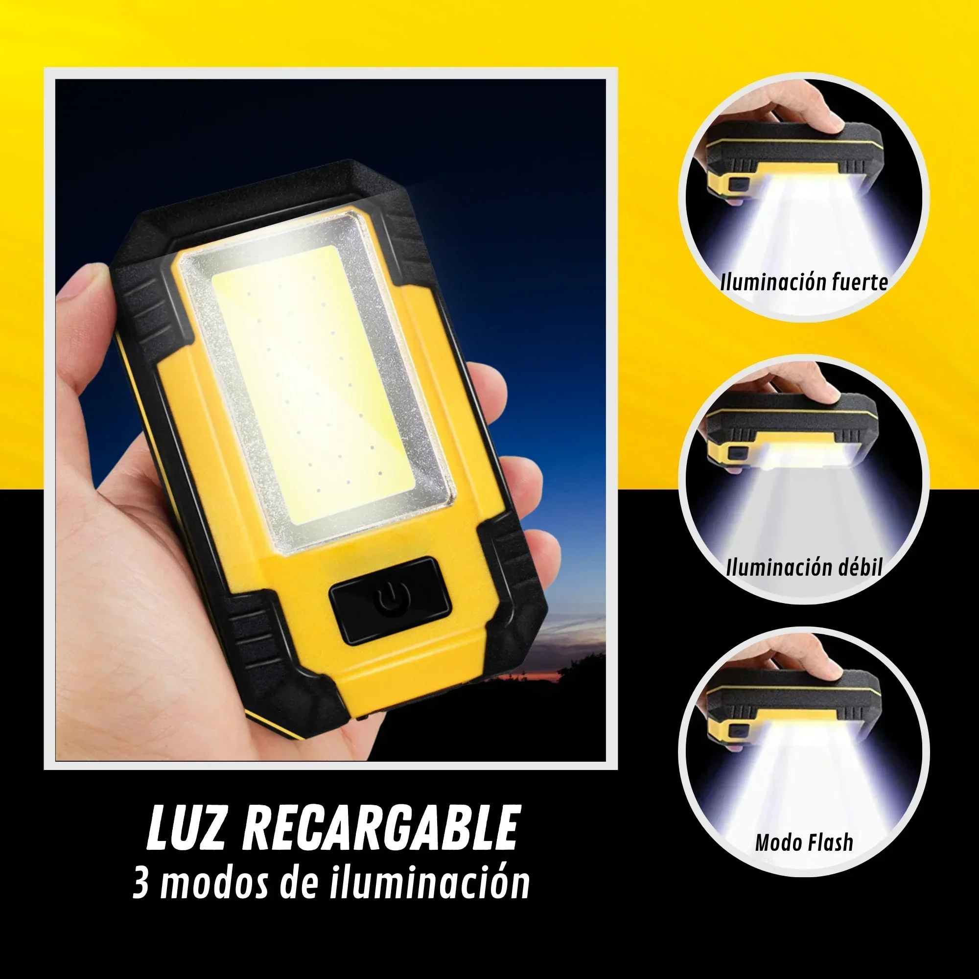 Oplaadbare 4000mAh werklamp, s - Outdoor Lighting Lanterns recensie en prijs