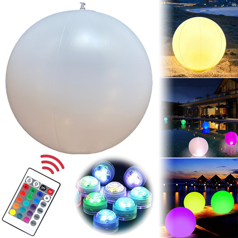 Opblaasbaar zwembad strandbal  - Outdoor Lighting Around Pool recensie en prijs