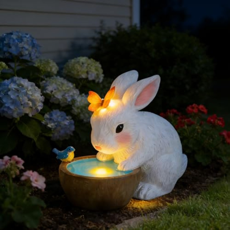 Solar Bunny Tuinfiguren Buiten - Outdoor Lighting For Garden recensie en prijs