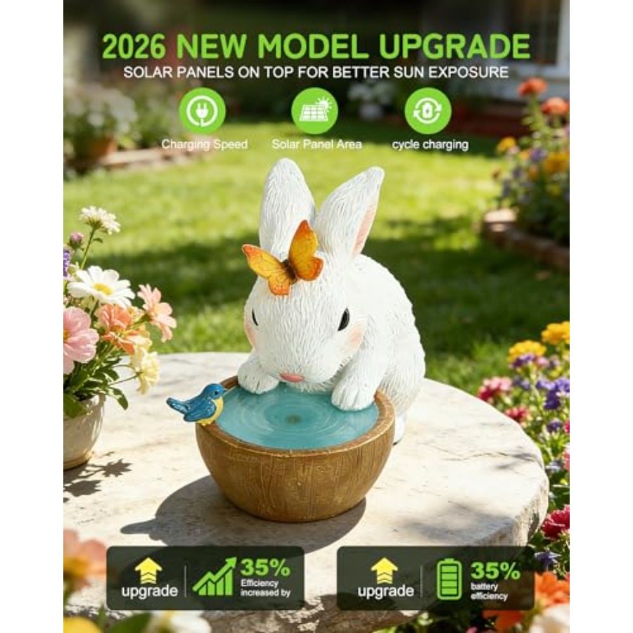 Solar Bunny Tuinfiguren Buiten - Outdoor Lighting For Garden recensie en prijs