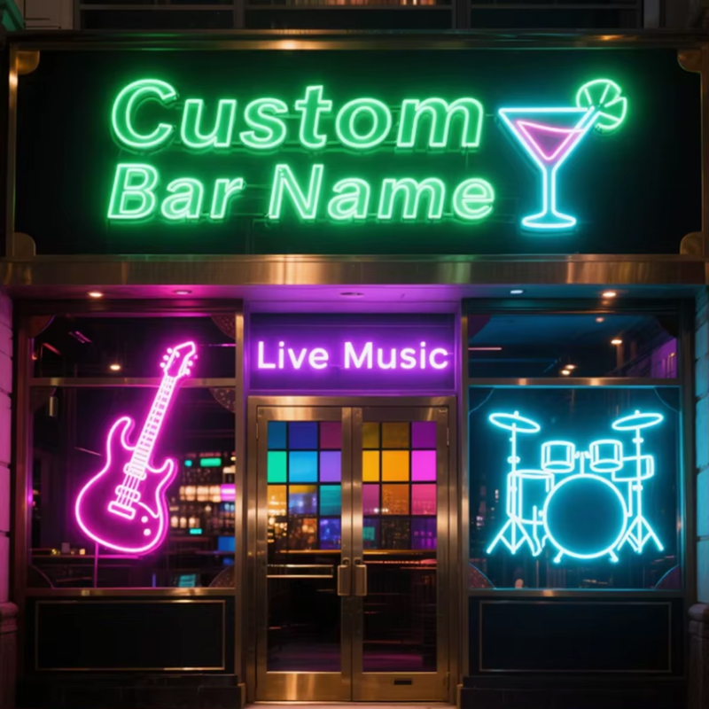 Op maat gemaakte neonborden Ge - Outdoor Lighting Logo recensie en prijs