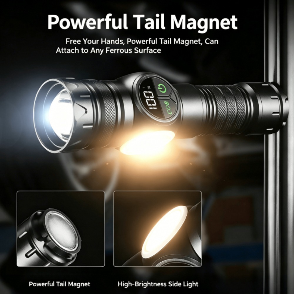 Wit licht LED-zaklamp Type-C O - Outdoor Lighting Repair recensie en prijs