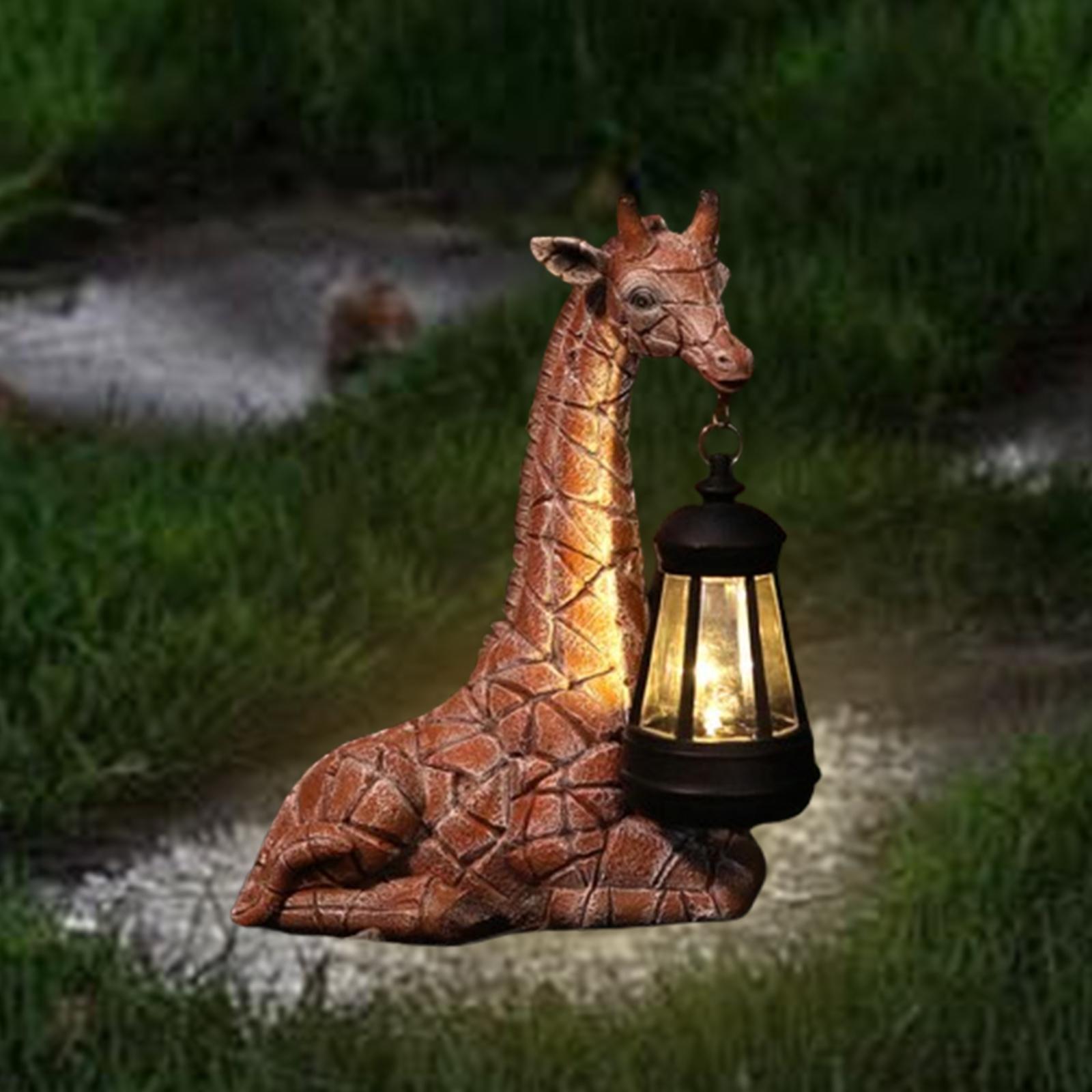 Tuin-giraffenbeeld met zonne-a - Outdoor Lighting Collections recensie en prijs