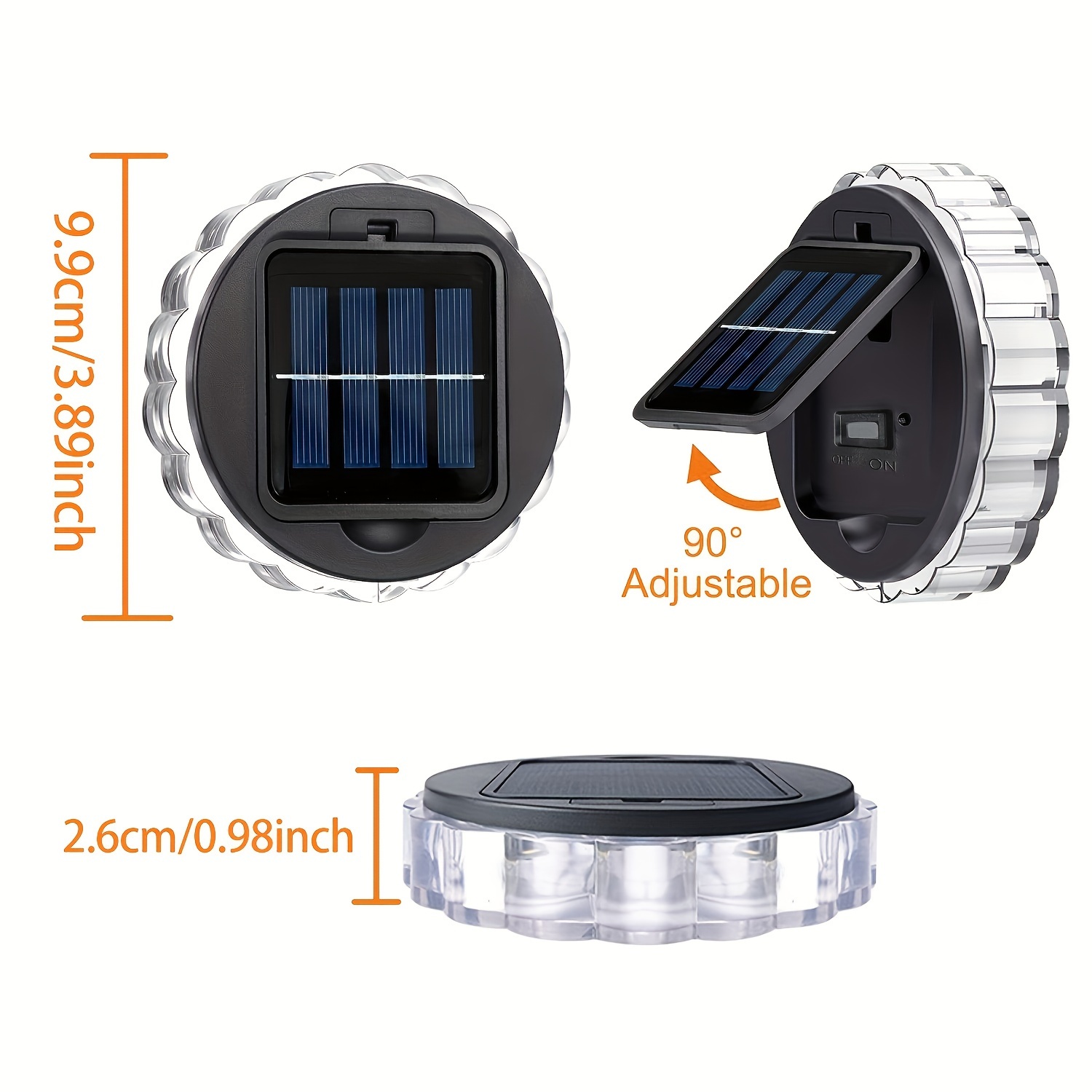 4-pack waterdichte LED decorat - Outdoor Lighting Around Pool recensie en prijs