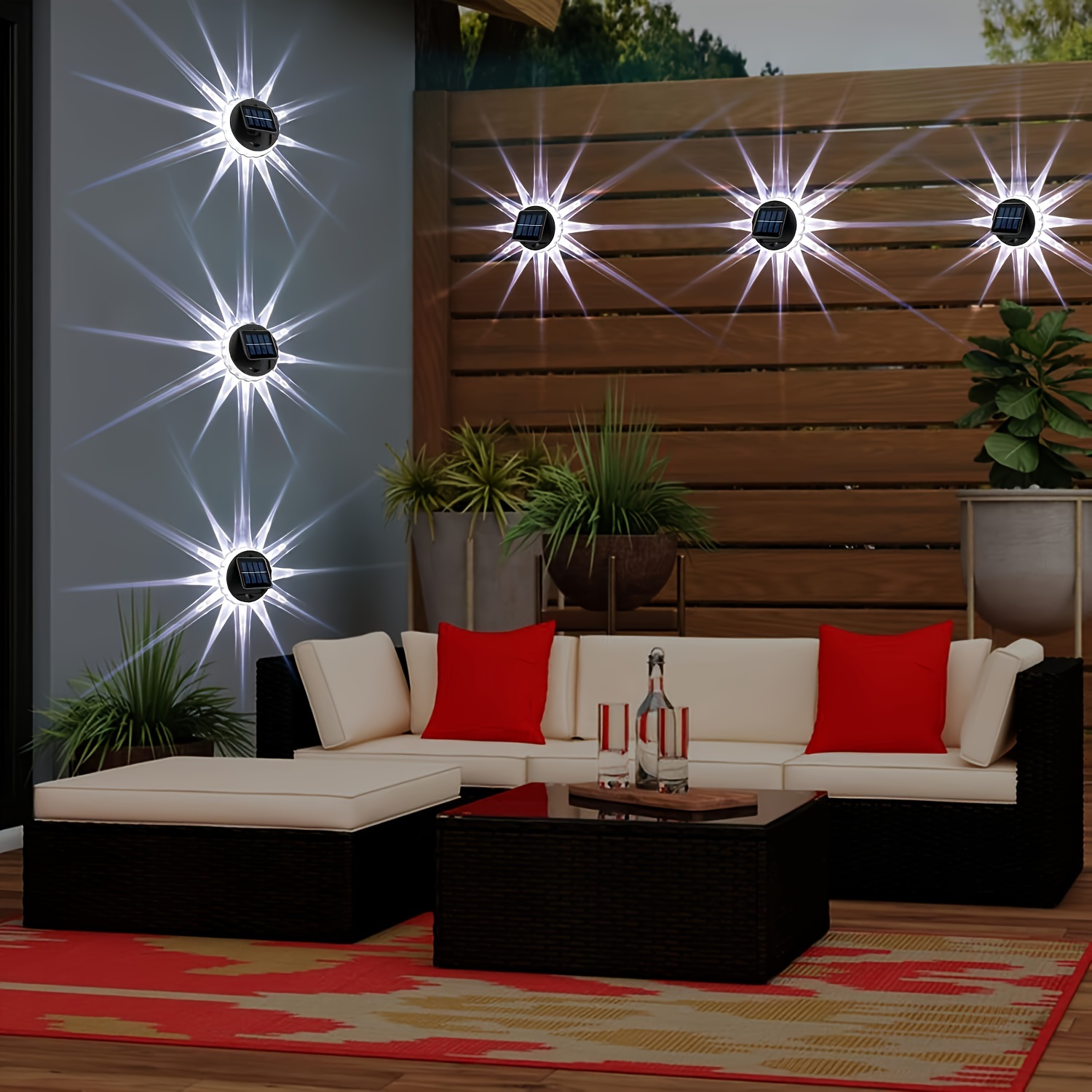 4-pack waterdichte LED decorat - Outdoor Lighting Around Pool recensie en prijs