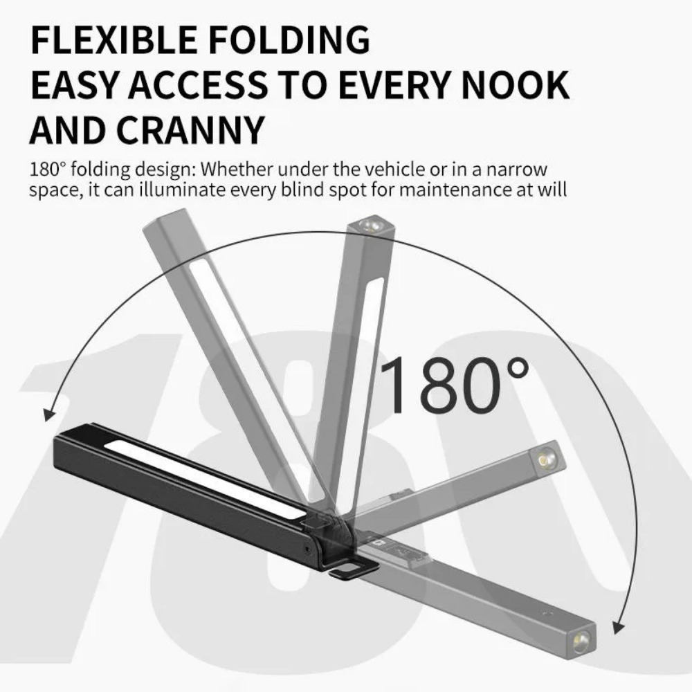 Magnetisch 180 °   Opvouwbare  - Outdoor Lighting Repair recensie en prijs