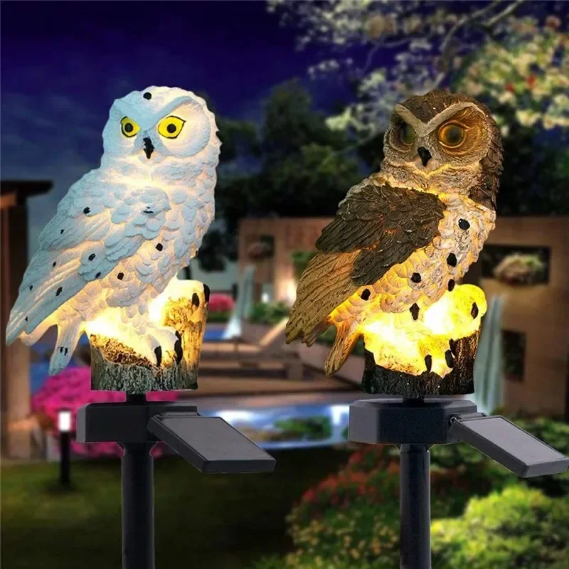 Solar Owl Statue Garden Light  - Outdoor Lighting For Gazebo recensie en prijs