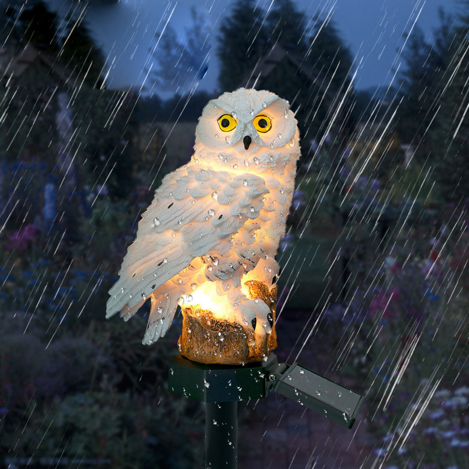 Solar Owl Statue Garden Light  - Outdoor Lighting For Gazebo recensie en prijs