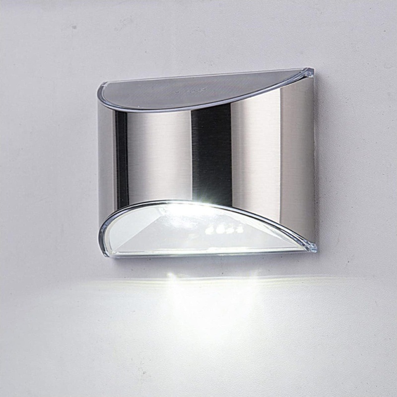 2 stuks zonne-tuinlamp roestvr - Outdoor Lighting Up And Down recensie en prijs