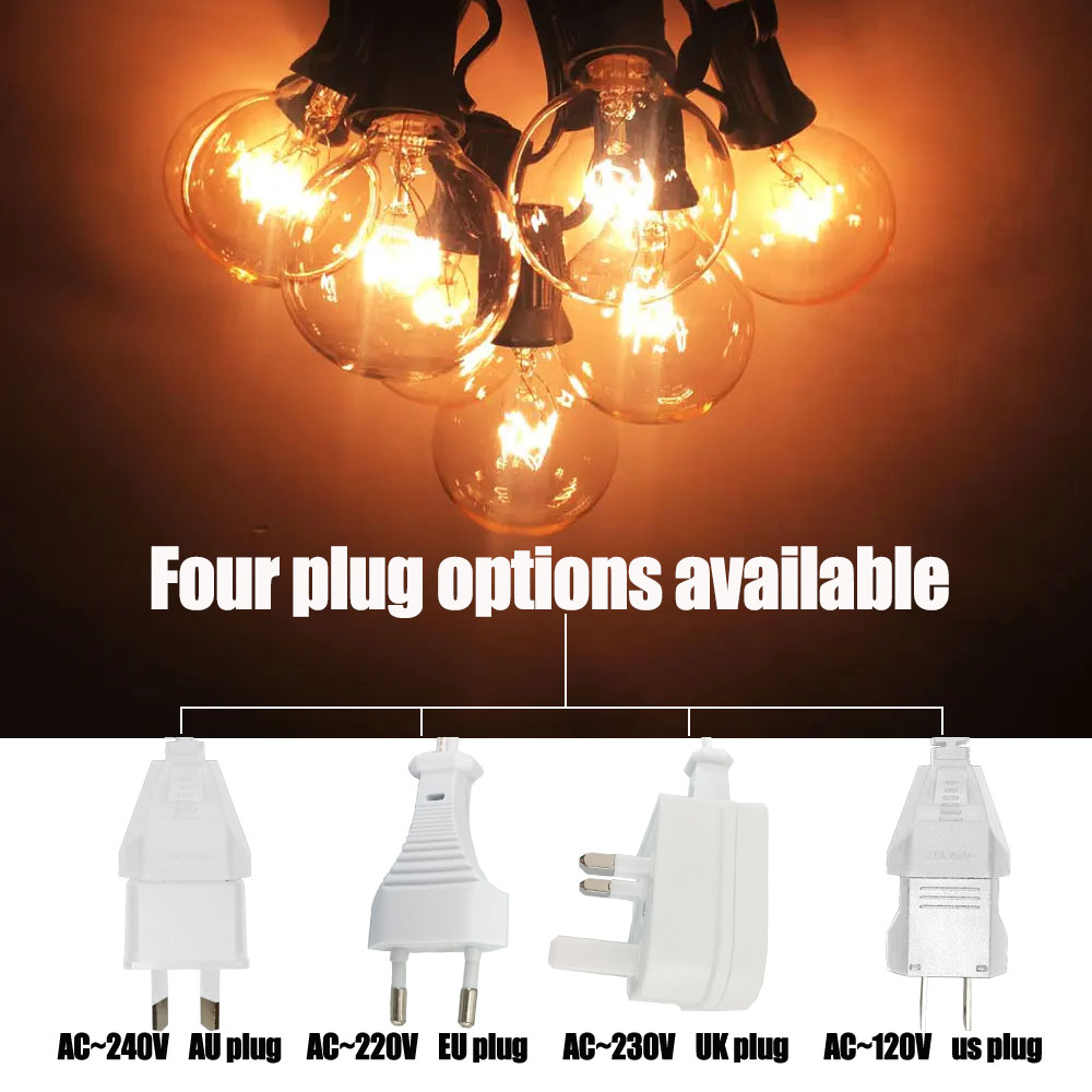 Vintage G40 heldere lampjes li - Lighting Wedding Outdoor recensie en prijs