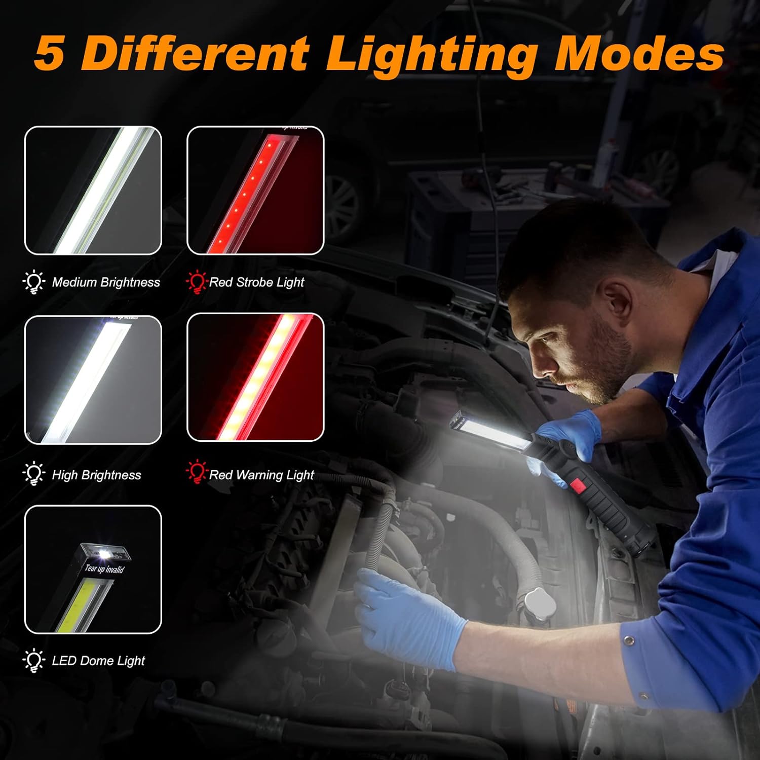 Led-werklamp Magnetische basis - Outdoor Lighting Repair recensie en prijs