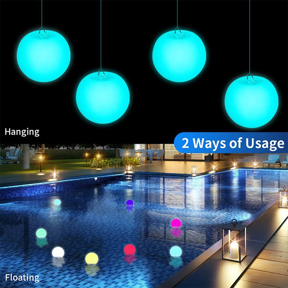 LED Glowende Bal Nachtlampje A - Outdoor Lighting Around Pool recensie en prijs