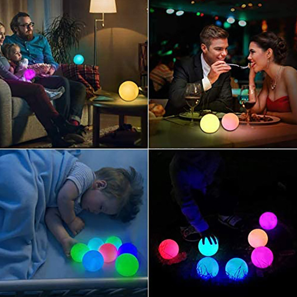 LED Glowende Bal Nachtlampje A - Outdoor Lighting Around Pool recensie en prijs