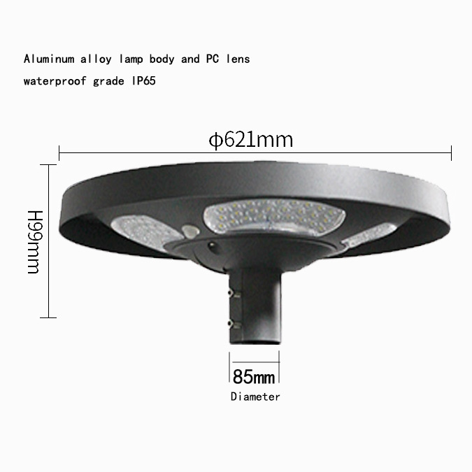 Waterdichte IP65 UFO Solar LED - Outdoor Lighting Lamp recensie en prijs