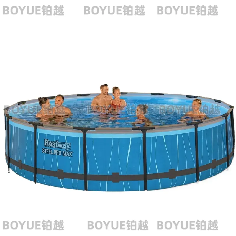 Rond stalen frame bovengronds  - Outdoor Lighting Around Pool recensie en prijs