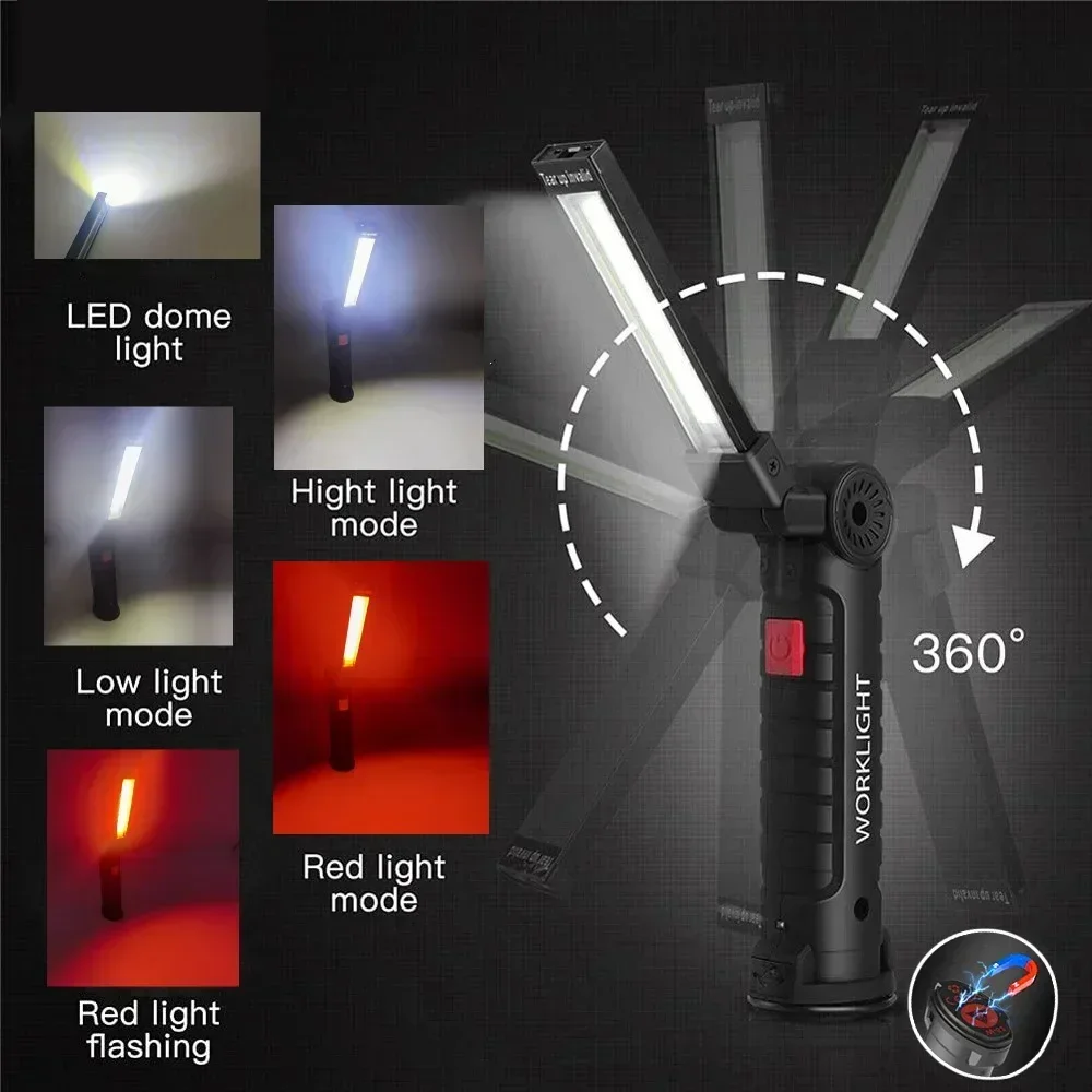 LED COB-zaklamp USB oplaadbare - Outdoor Lighting Landscape recensie en prijs