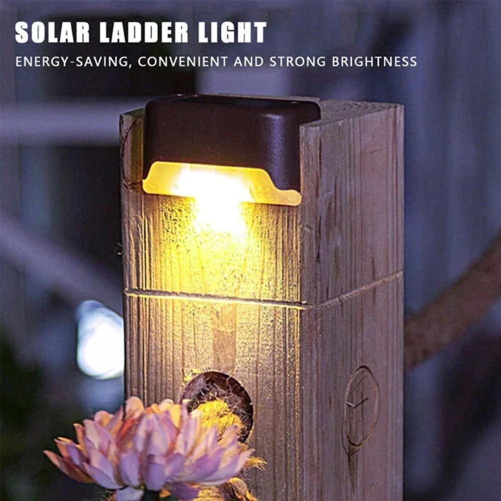 Warme/witte LED-solar traplamp - Outdoor Lighting For Fence recensie en prijs